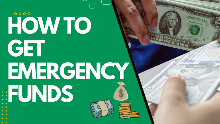 how to get emergency funds