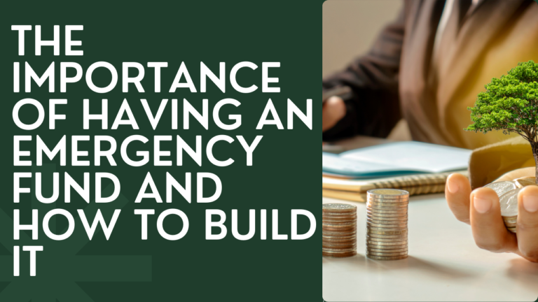 The importance of having an emergency fund and how to build it